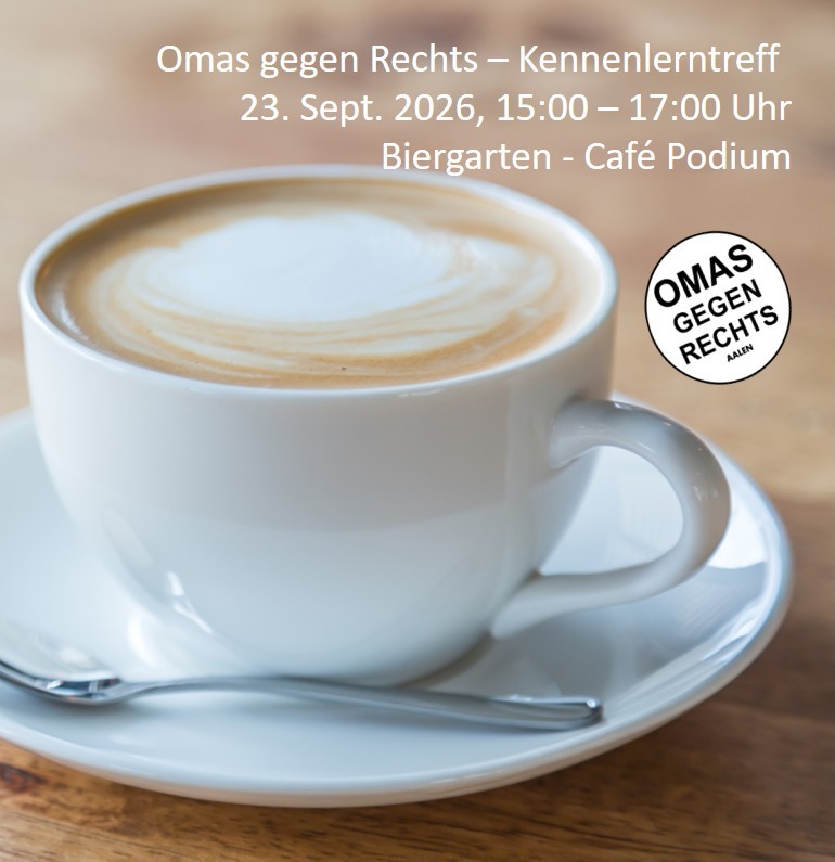 Kaffeetasse zum offenen Kaffeetreff
