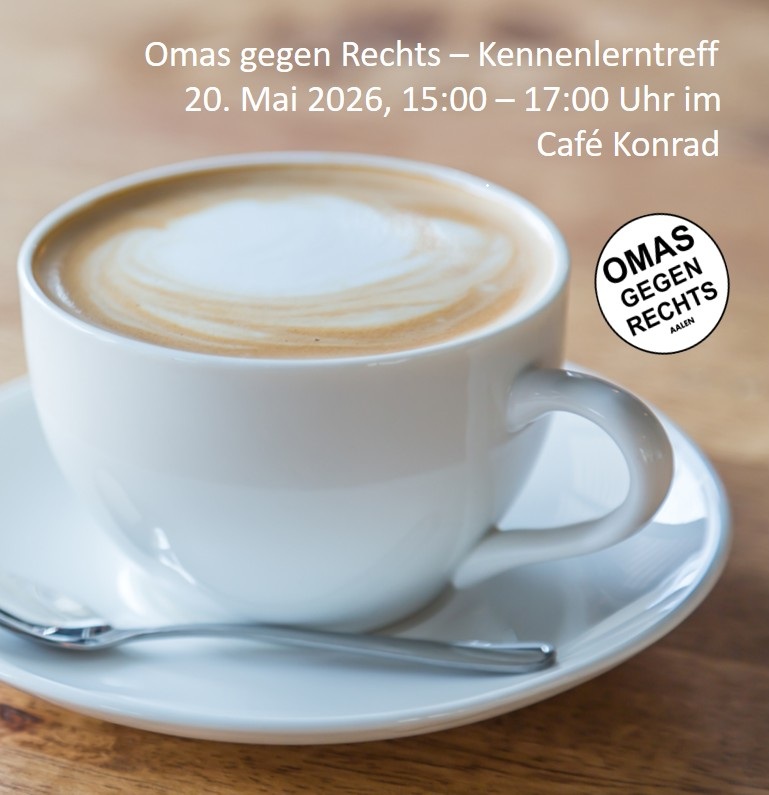 Kaffeetasse zum offenen Kaffeetreff