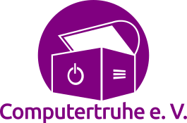 Logo der Computertruhe in Violett (DiDay Version)